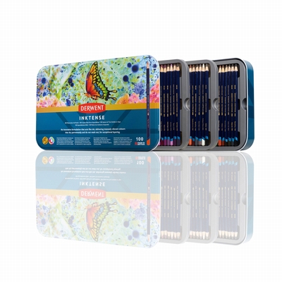 Derwent Derwent - Inktense Pencil Tin Of 100 Pen