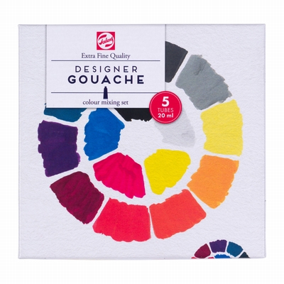 Talens Gouache extra fijn mengset 5X20ml