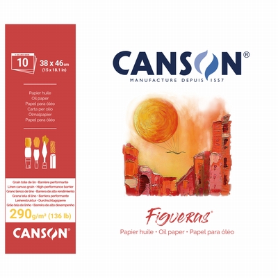 Canson Canson Figueras 38x46 cm 290 grs 10 vel