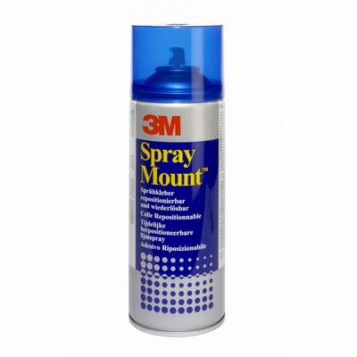 3M Lijmspray 400 ml repositioneernaar 3M Spraymount 