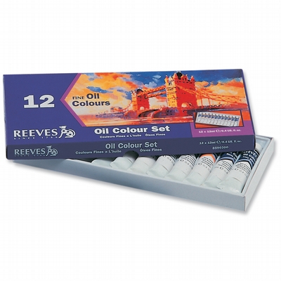 Reeves Olieverf 12 tubes 12 ml set Reeves