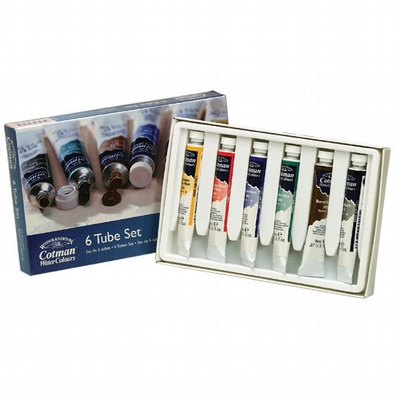 Cotman Aquarelverf 6 tubes 8 ml set Cotman 