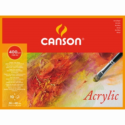 Canson Canson Montval 400 grs 36x48 cm 10 vel