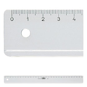 Mobius + Ruppert Tekenliniaal 50 cm transparant Mobius + Ruppert