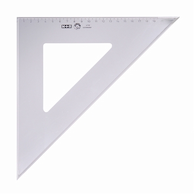 Mobius + Ruppert Driehoek 32 cm 45 graden Mobius + Ruppert 4732