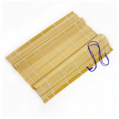 Merkloos Penselenmatje bamboe 28x28 cm met elastiek