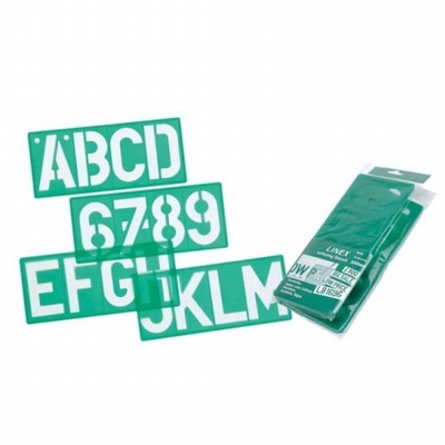 Linex Lettersjabloon 100 mm Linex 85100 (10-delige set)