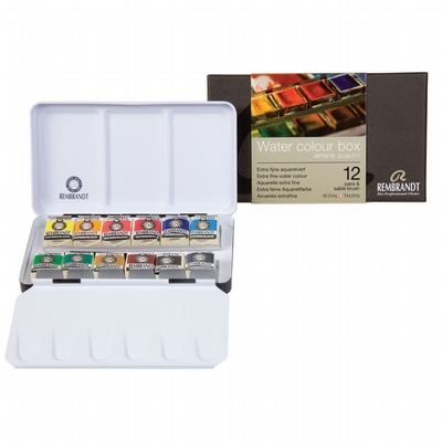 Rembrandt Aquarelverf 12 napjes set Rembrandt