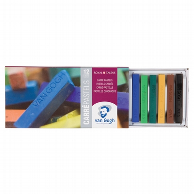 Van Gogh v.Gogh carré pastels 12st. general selection