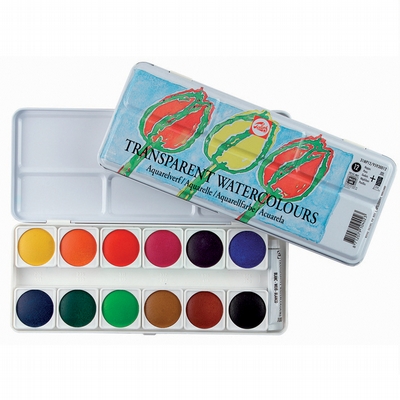 Talens Aquarelverf 12 napjes set Talens