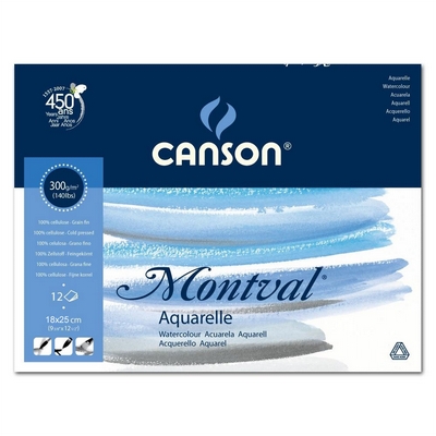 Canson Canson Montval aquarelblok 40x50cm