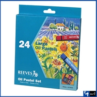 Reeves Oliepastel 24 stuks set Reeves