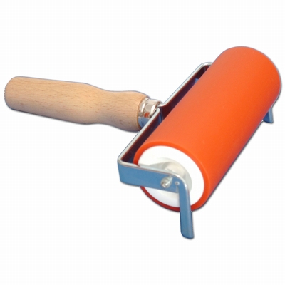 Abig Inktroller 120 mm breed met aflegbeugels breed Abig