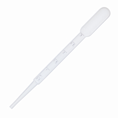 Merkloos Doseerpipet 3 ml 155 mm plastic met maatverdeling
