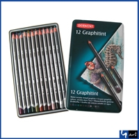Derwent Grafiet-aquarel potloden 12 stuks set Derwent Graphitint