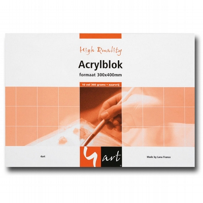 4Art acrylverfblok 4art 360gr.
