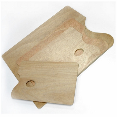 Merkloos Palet hout recht 20x30CM 5mm dik