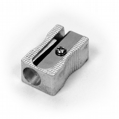 Merkloos Budget puntenslijper enkel metaal