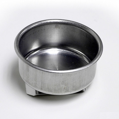 Merkloos Paletdop enkel 4,5x1,7 cm metaal