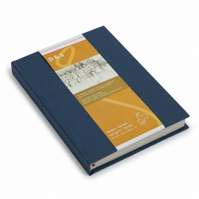 Hahnemuhle Schetsboek A4 140 grs blauwe kaft Hahnemuhle