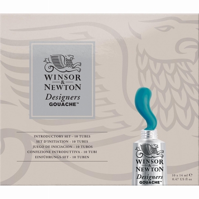 Winsor&Newton Designers gouache W&N 10 tubes 14ml