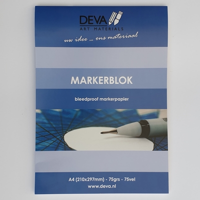Deva Marker blok A4 75 grs 75 vel Deva