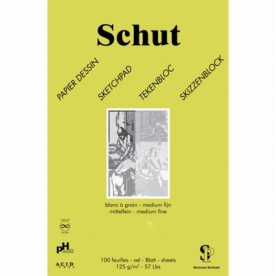 Schut Schetspapier Schut A5 125grs 100vel 