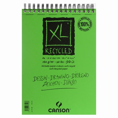 Canson Schetspapier Canson Recycled 50 vel A3 160gr.