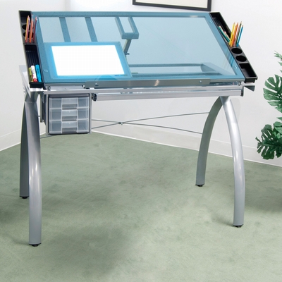 Studio Designs Light pad support bar silver