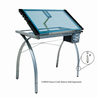 Studio Designs Futura leg extension silver