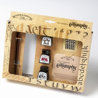 Winsor&Newton Kalligrafie set W&N tekeninkt
