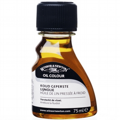 Winsor&Newton koud geperste lijnolie 75 ml W&N