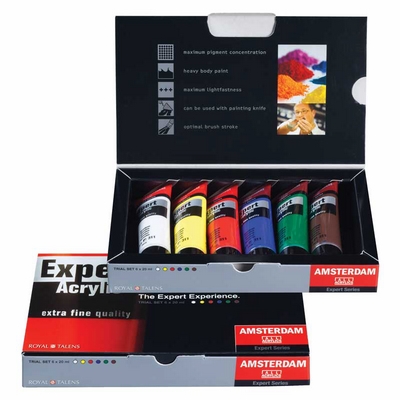 Amsterdam Acrylverf 6 tubes 20 ml set Amsterdam Expert