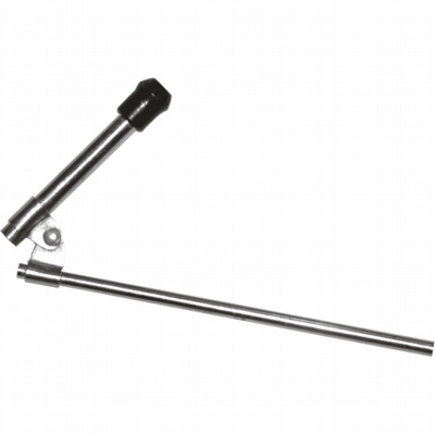 Merkloos Metalen fixeerspuitje met zwart kunsttof mondstuk