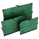 Canson Tekeningmap karton 78 x 115 cm groen/zwart met 3 linten 