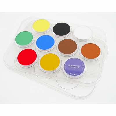 Colorfin  PanPastel palet voor 10 kleuren