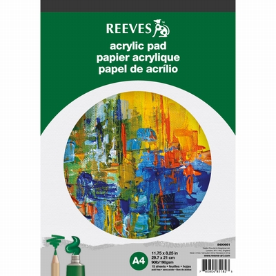 Reeves Reeves acrylverfblok A4 190grs.