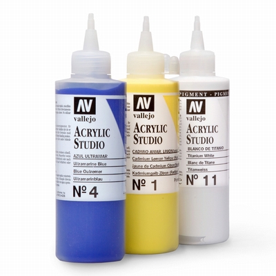 Vallejo Vallejo studio 200 ml  acrylverf                                        