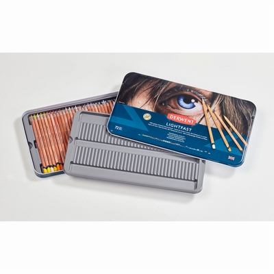 Derwent Derwent Lightfast kleurpotloden 36st. in blik 72st.
