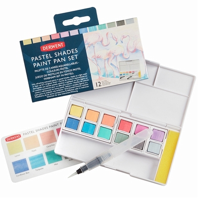 Derwent Pastel shades paint pan set Derwent