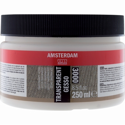 Amsterdam Amsterdam gesso transparant 250ml