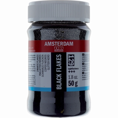 Amsterdam Amsterdam zwarte flakes 50gr.