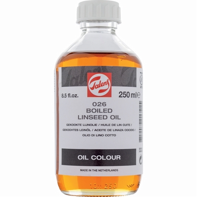 Talens Lijnolie gekookt 250 ml Talens 