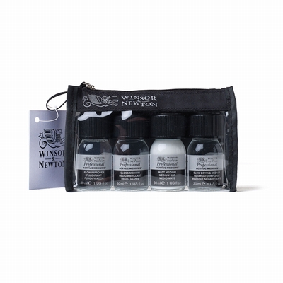 Winsor&Newton W&N professional acryl medium set 4 x 30ml