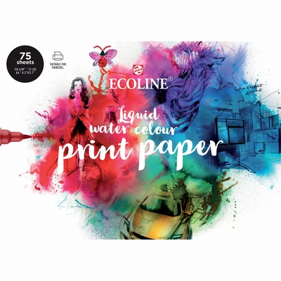 Talens Ecoline printpapier 75 vel