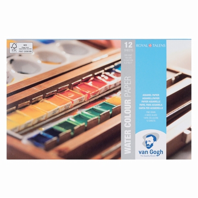 Van Gogh van Gogh aquarelblok 13,5x21cm