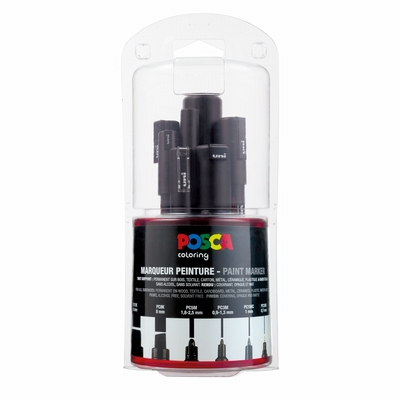 Uni Posca Posca verfmarkers set PC/7A N