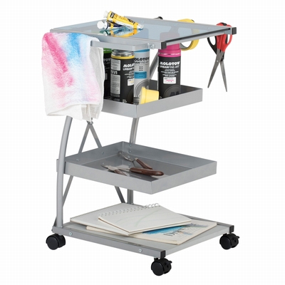 Studio Designs Studio Designs zilveren taboret