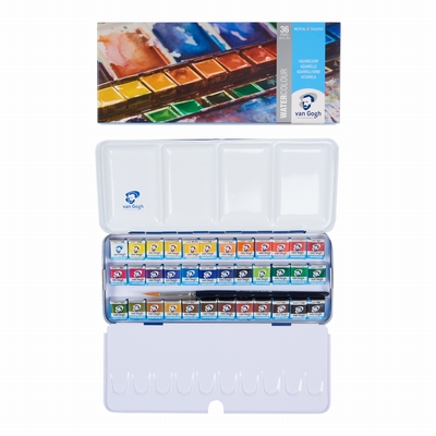 van Gogh Van Gogh set metaal 36 halve napjes