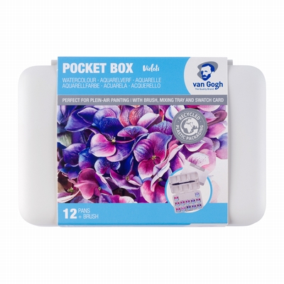 van Gogh Van Gogh aquarelverf pocketbox pinks en violets